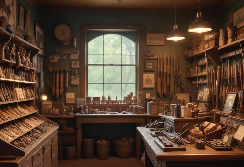 Охотничий магазин предоставляет информацию об ассортименте и наличии охотничьих товаров