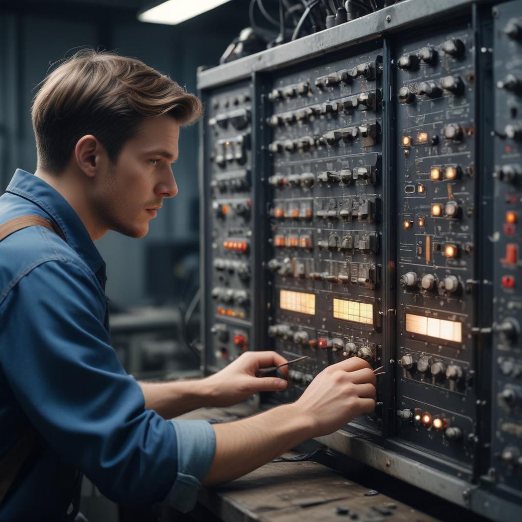 Ремонт панелей оператора и интерфейсов HMI с бесплатной диагностикой