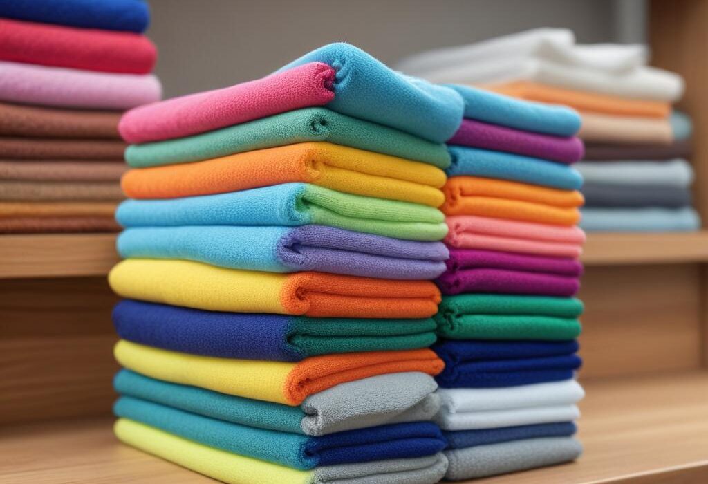 Тряпки для уборки из микрофибры