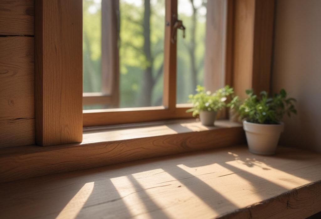 Подоконники из ясеня