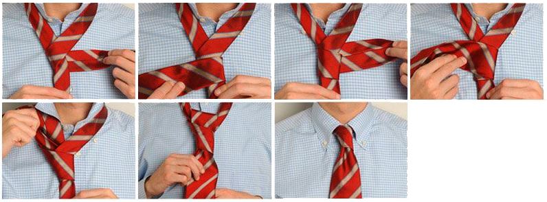 узел галстука Принц Альберт