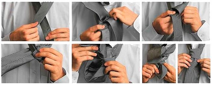 Узел галстука Пратт