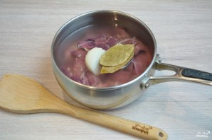 Печень куриная, отварная - фото шаг 4